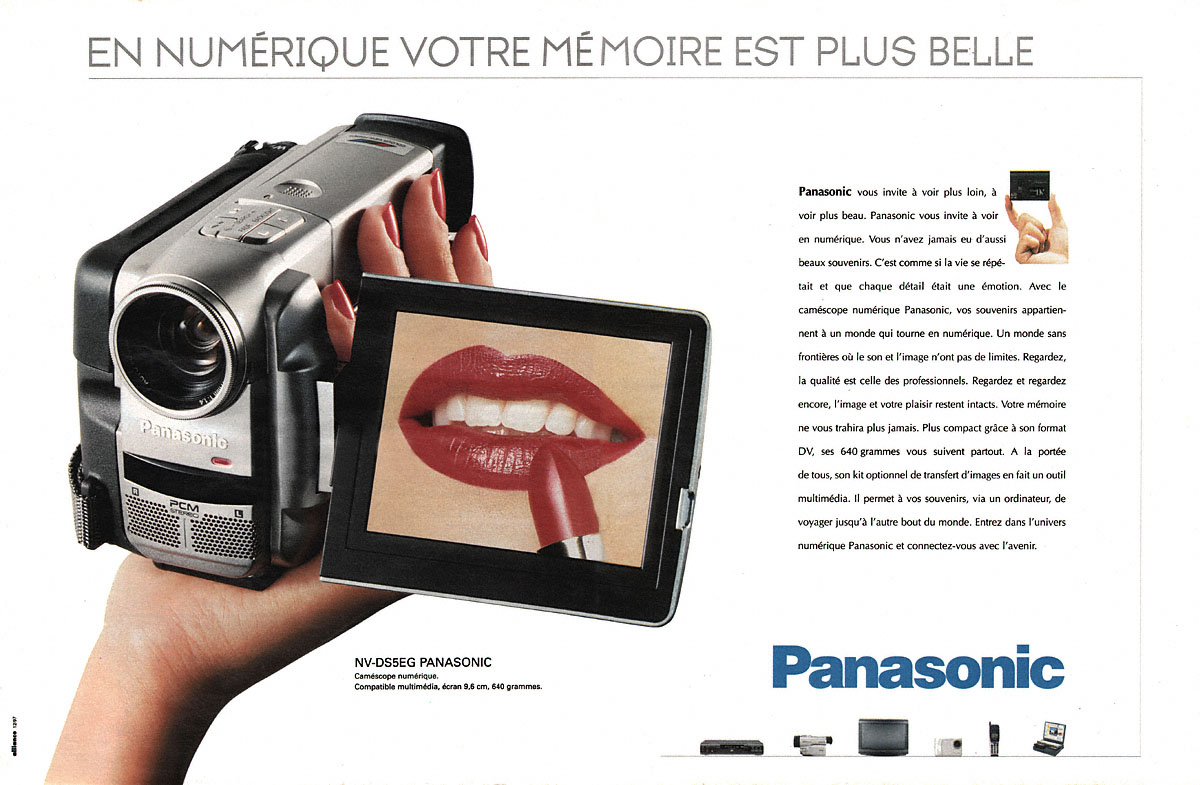 Advert Panasonic 1998