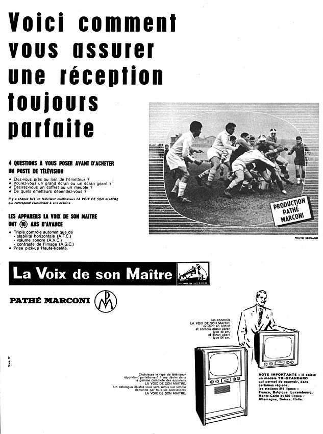 Advert Path Marconi 1957