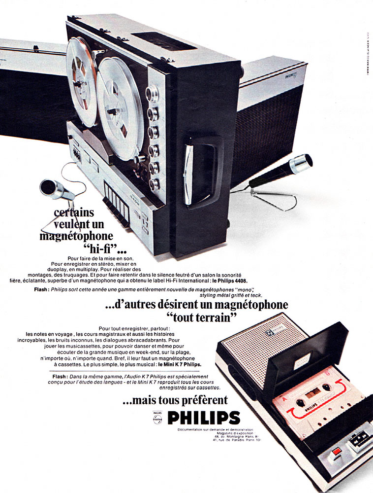 Advert Philips 1968
