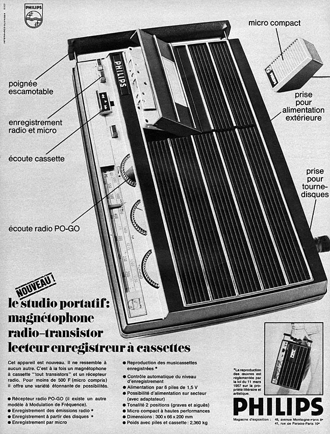 Advert Philips 1968