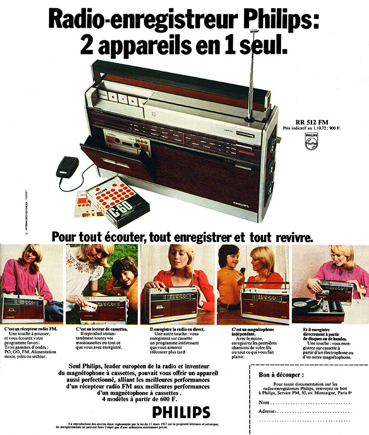 Advert Philips 1972