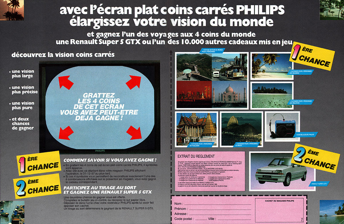 Advert Philips 1987