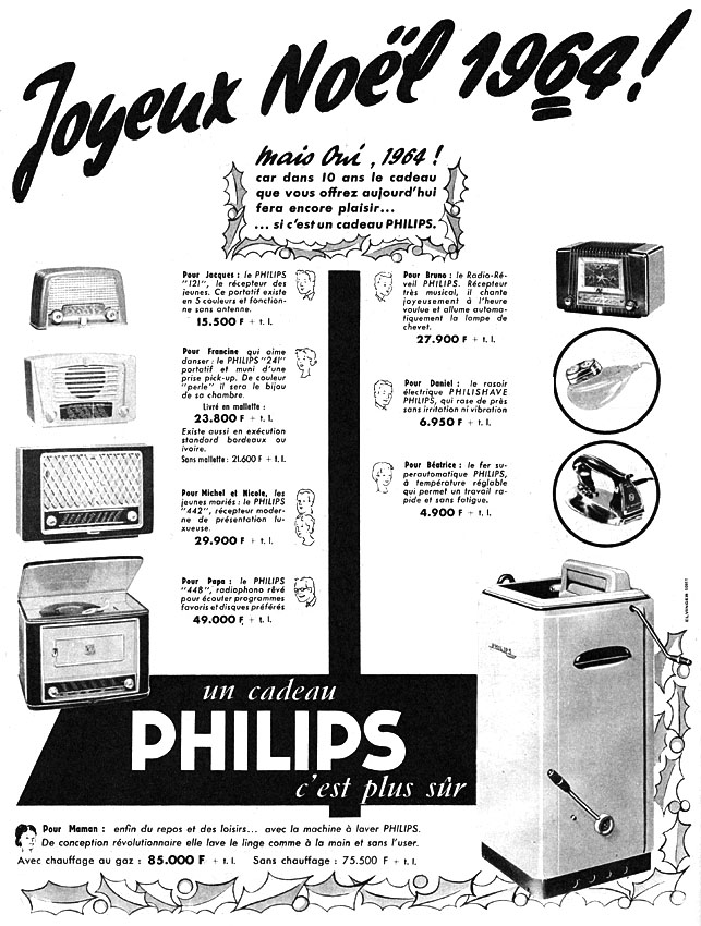 Advert Philips 1954