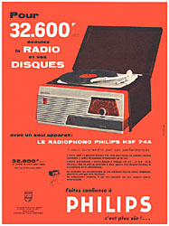 Advert Philips 1957