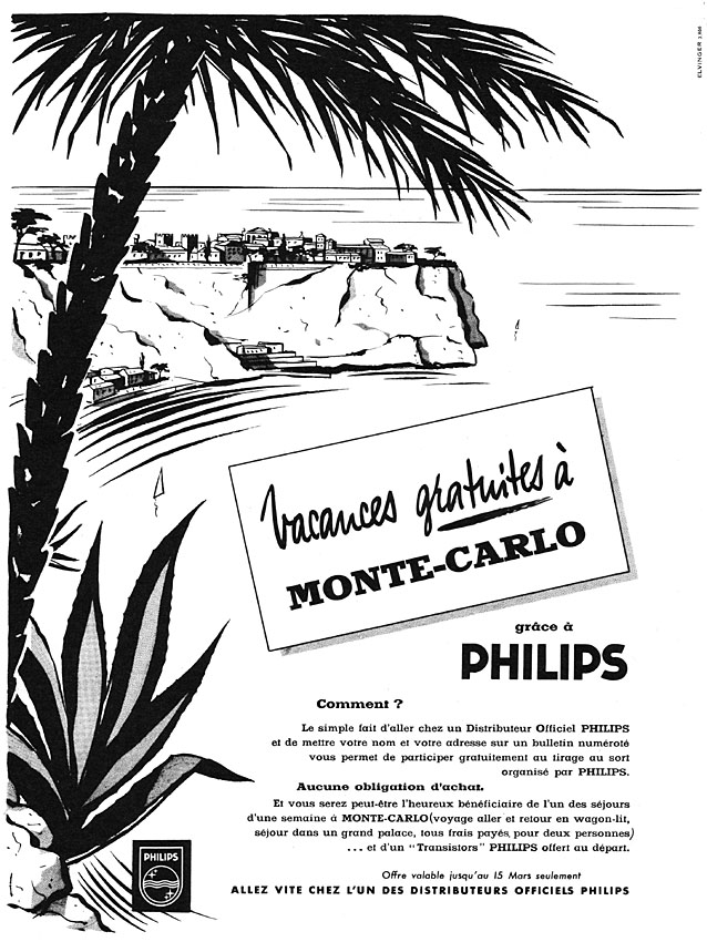 Advert Philips 1959