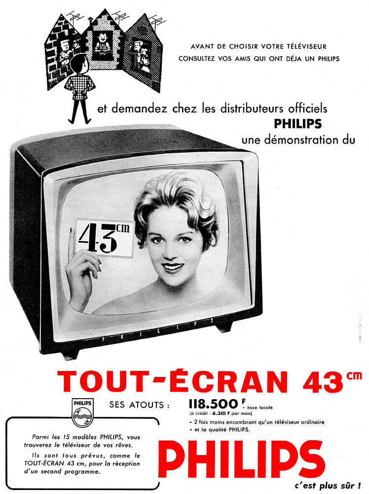 Advert Philips 1959
