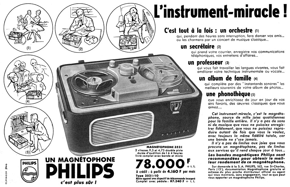 Advert Philips 1959