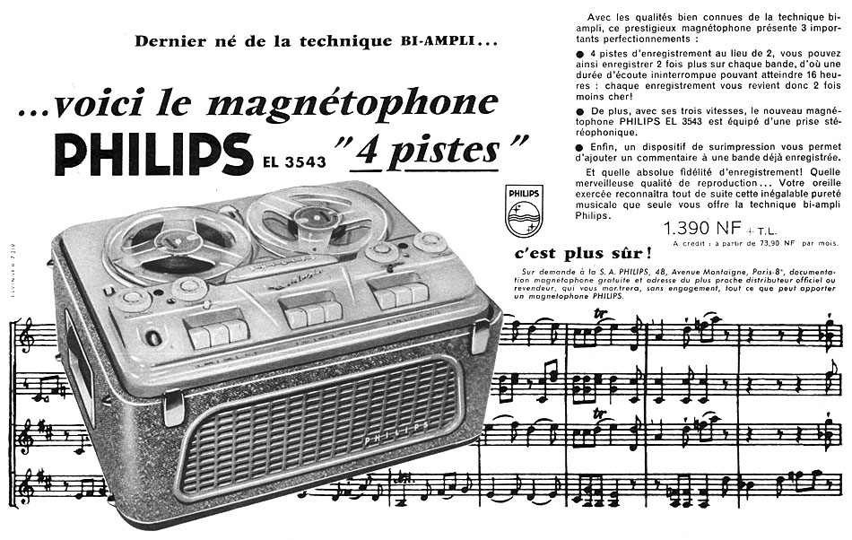 Advert Philips 1960