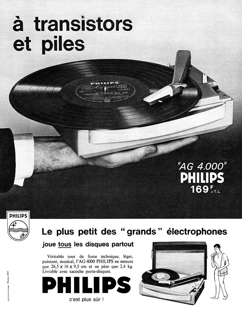 Advert Philips 1963