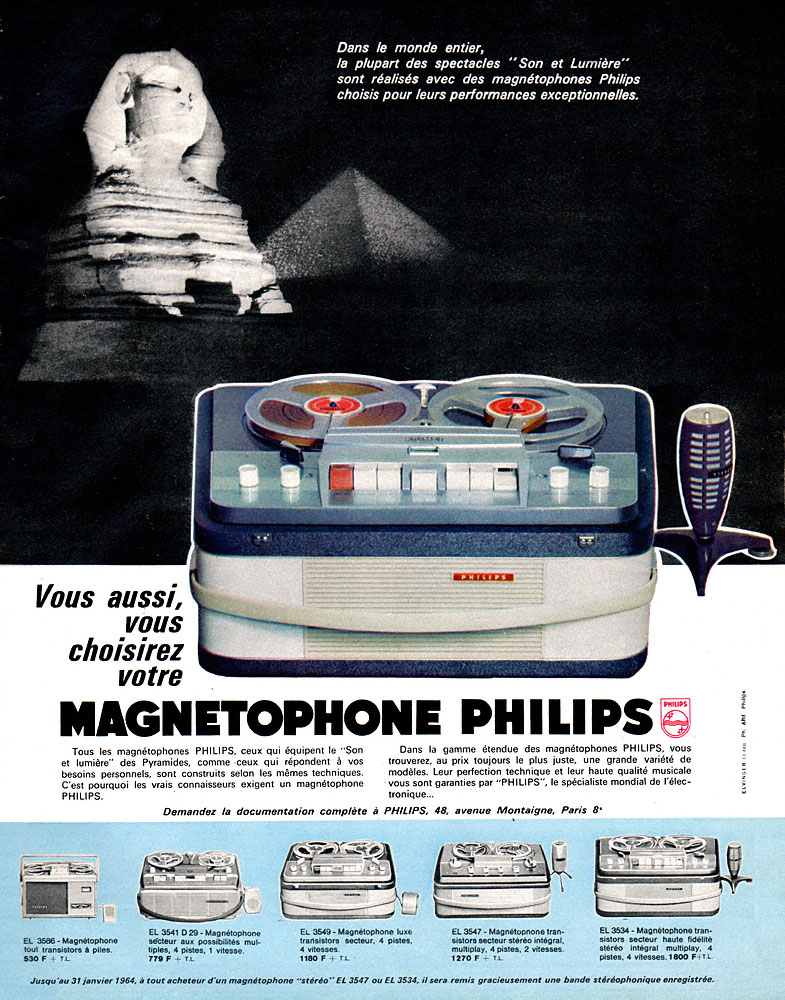 Advert Philips 1963