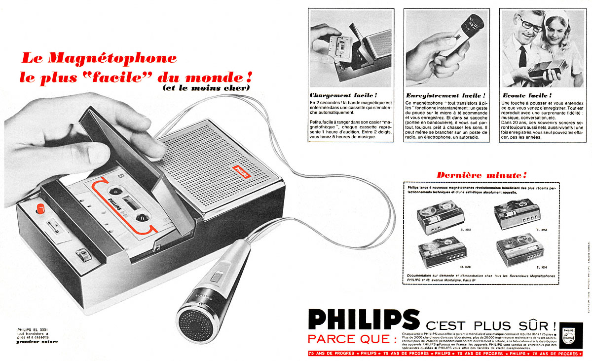 Advert Philips 1965