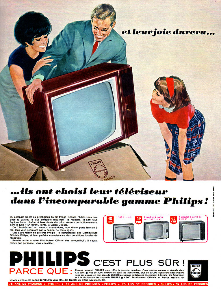 Advert Philips 1965