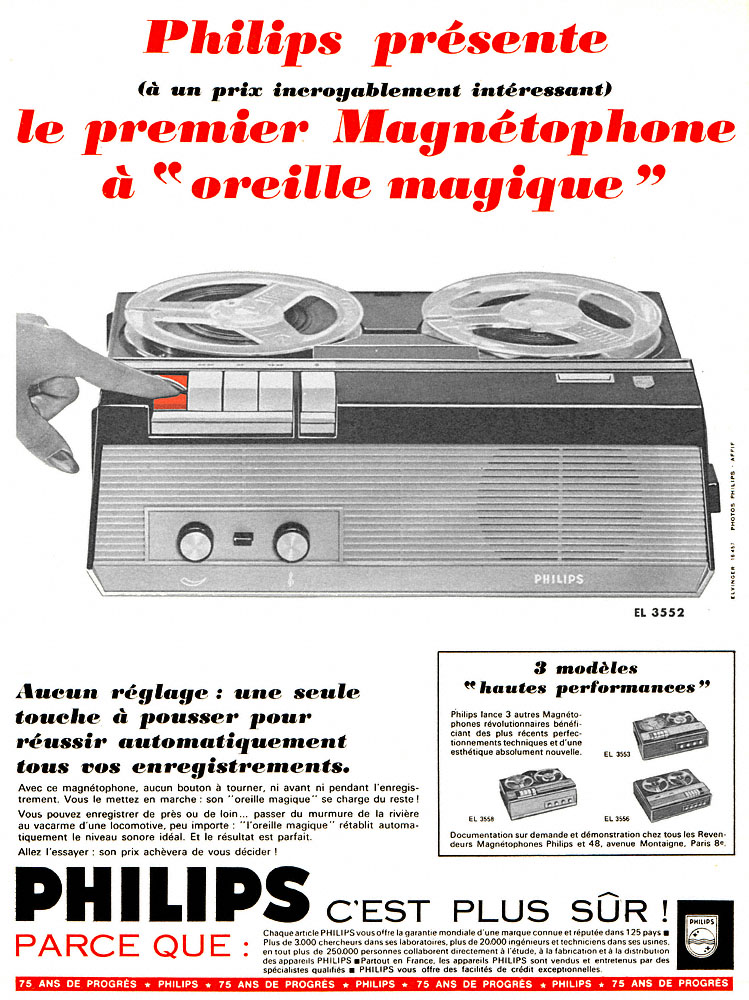 Advert Philips 1965