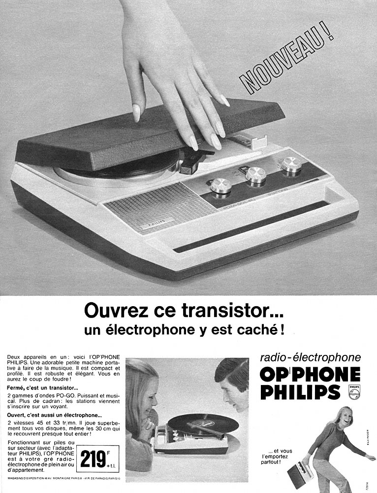 Advert Philips 1967