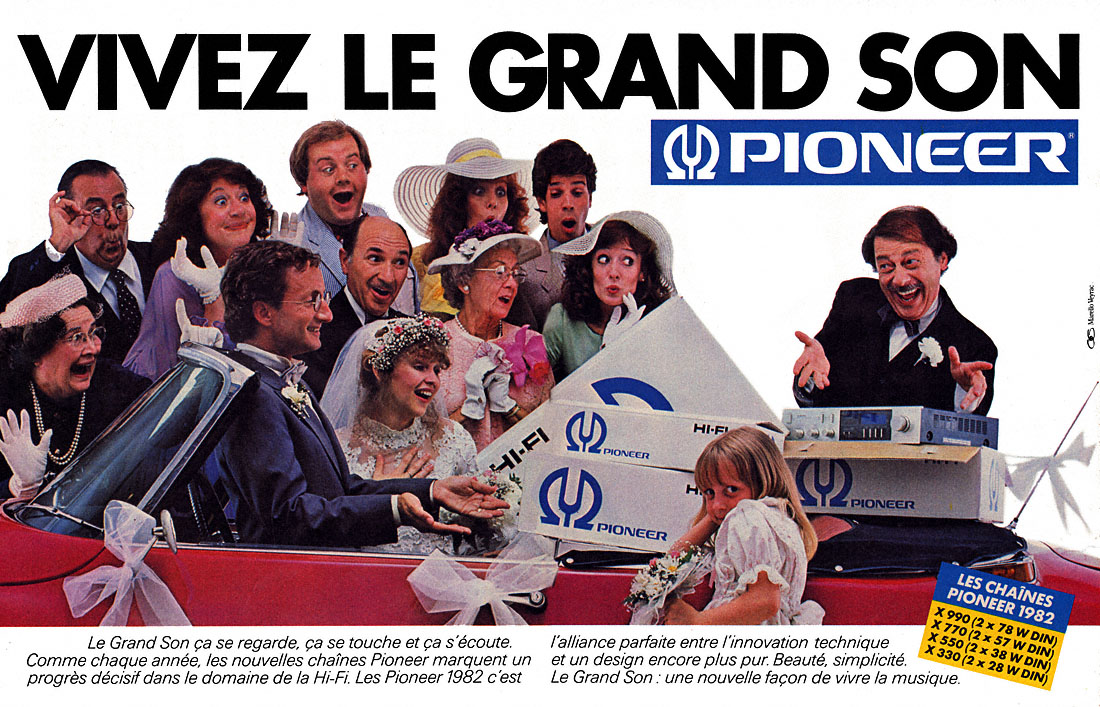 Advert Pioneer 1981