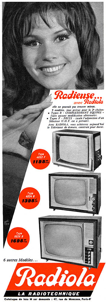 Advert Radiola 1962