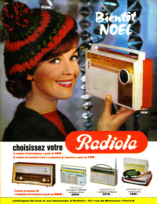 Advert Radiola 1963