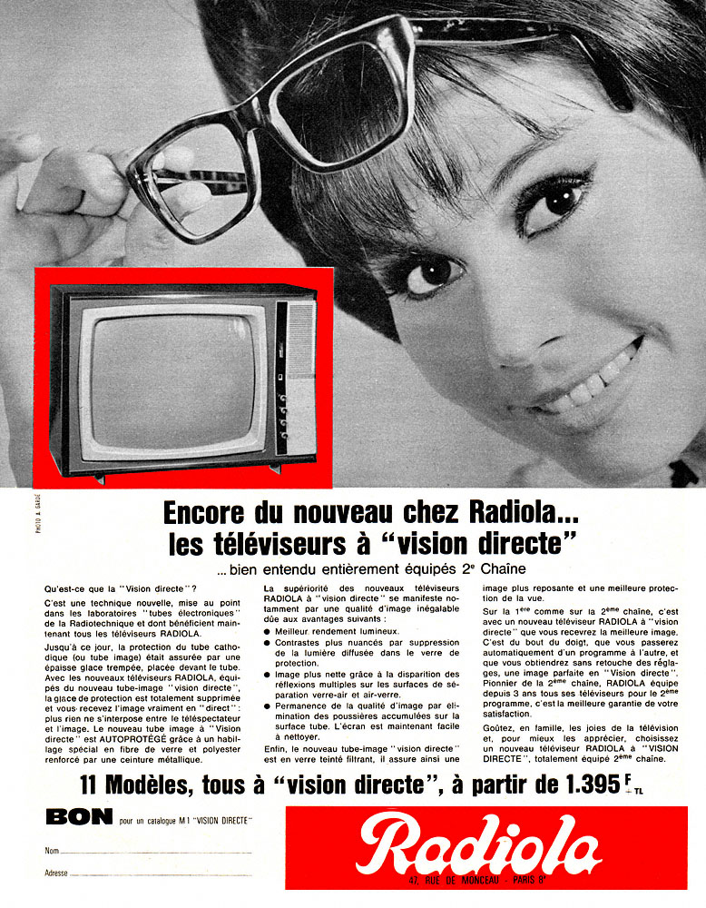 Advert Radiola 1964