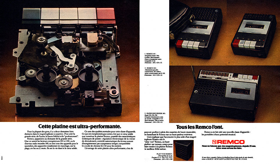 Advert Remco 1974