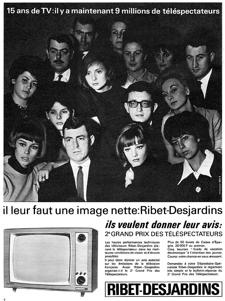 Advert Ribet Desjardins 1964