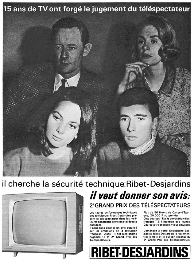 Advert Ribet Desjardins 1964