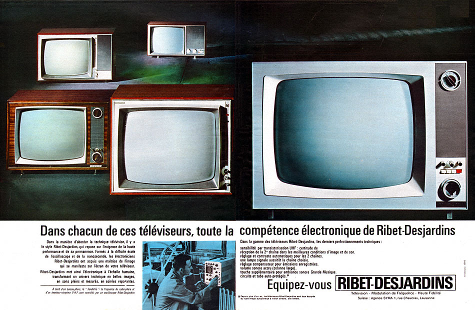 Advert Ribet Desjardins 1964