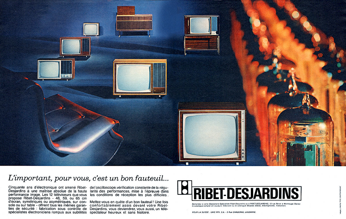 Advert Ribet Desjardins 1965