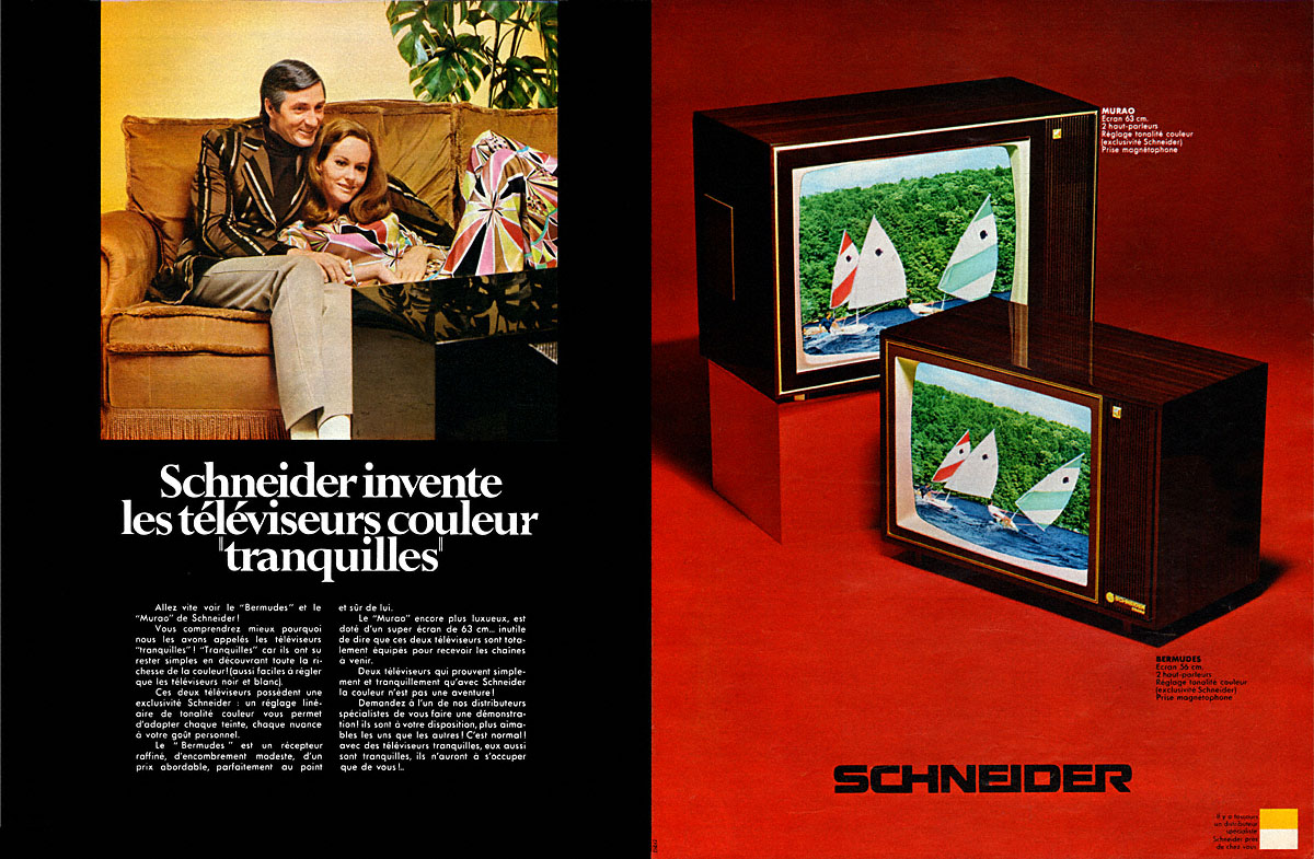 Advert Schneider 1969