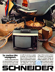 Advert Schneider 1977