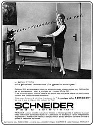 Advert Schneider 1963