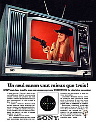 Advert Sony 1971