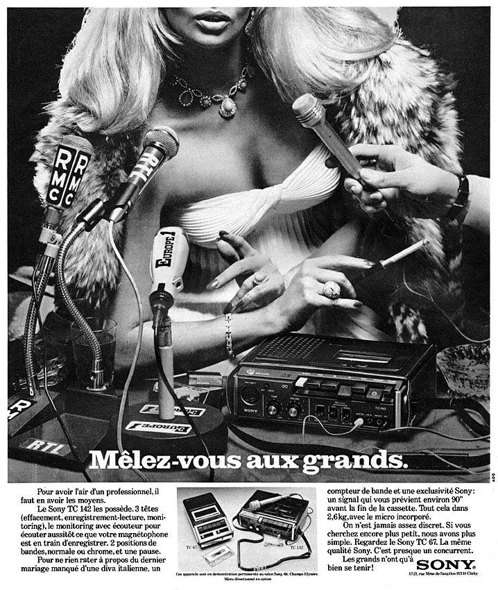 Advert Sony 1975