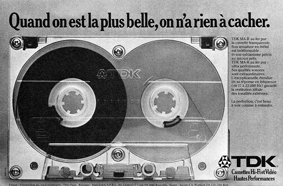 Advert Tdk 1981