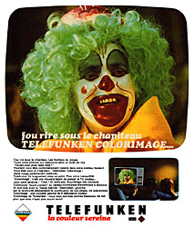 Advert Telefunken 1975