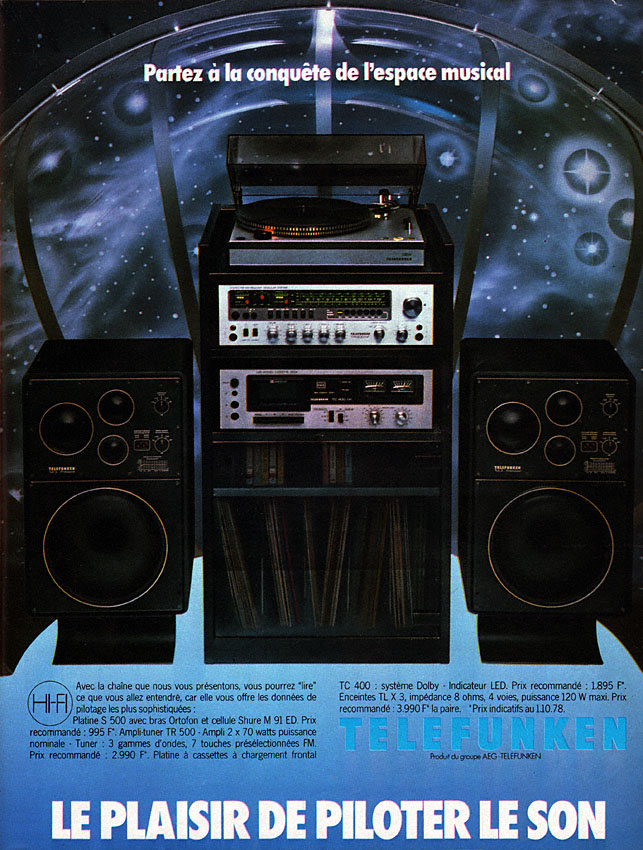 Advert Telefunken 1978