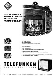 Advert Telefunken 1958