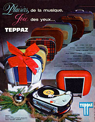 Advert Teppaz 1963