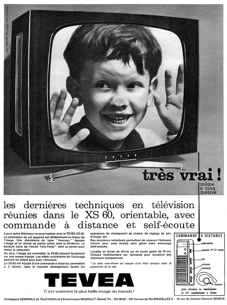Advert Tevea 1964