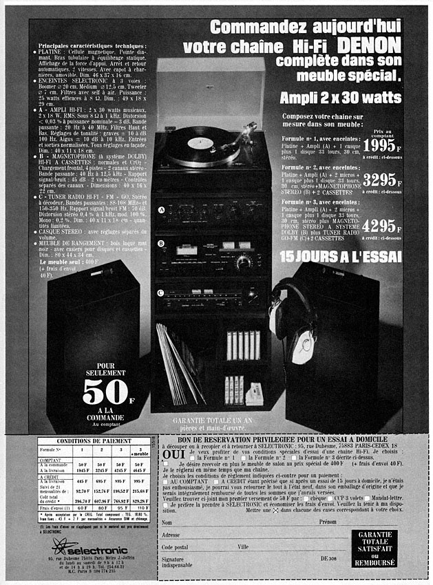 Advert Zzdivers_AUD5 1978