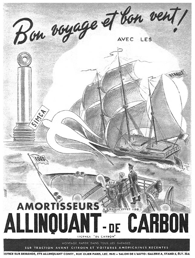 Advert Allinquant 1951