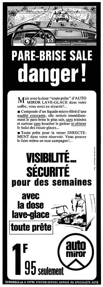 Advert Auto Miror 1969