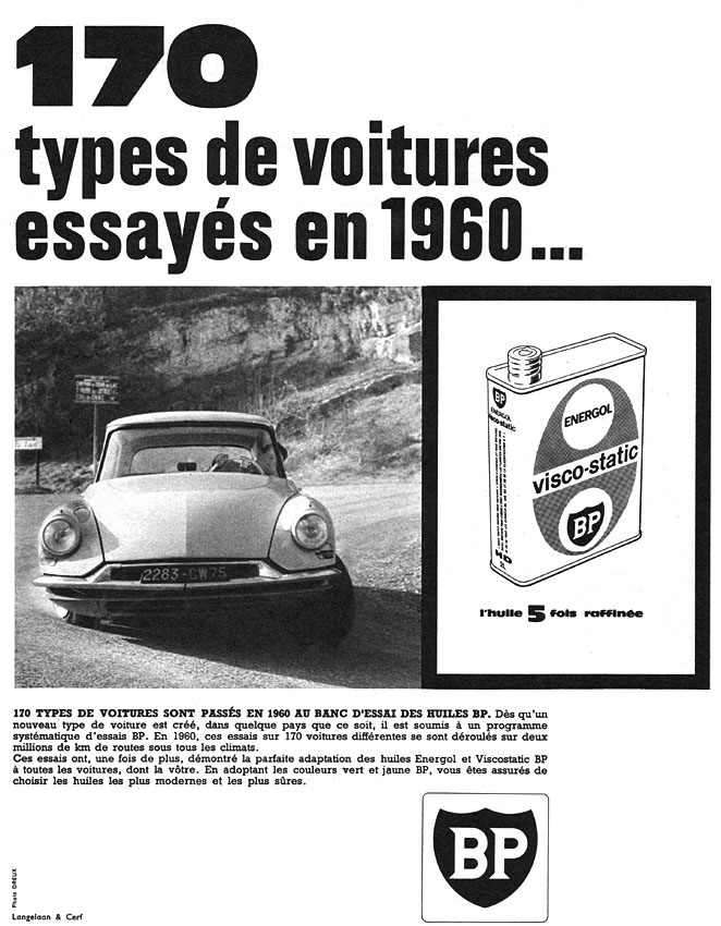 Advert BP 1961