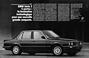 Advert Bmw 1984