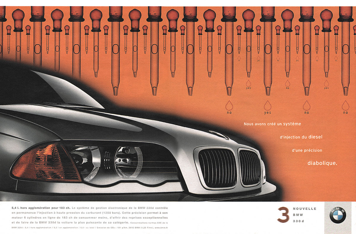 Advert Bmw 1999