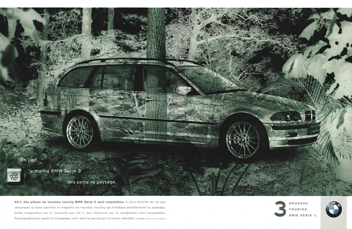 Advert Bmw 1999