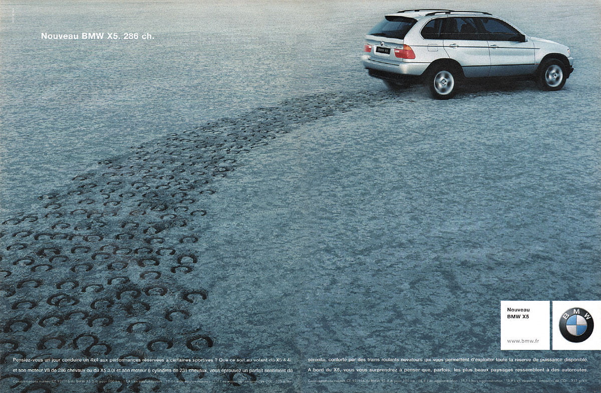 Advert Bmw 2000