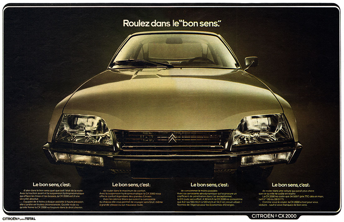 Advert Citron 1977