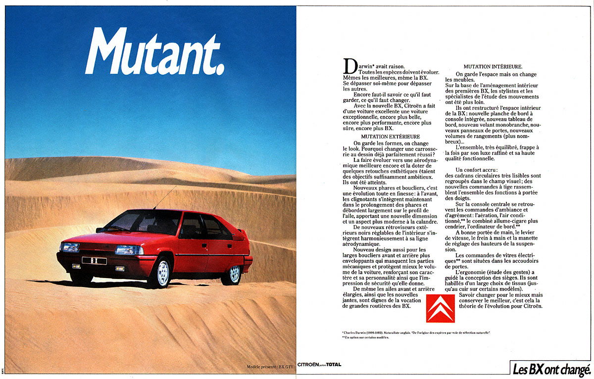 Advert Citron 1986