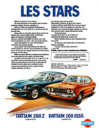 Advert Datsun 1977