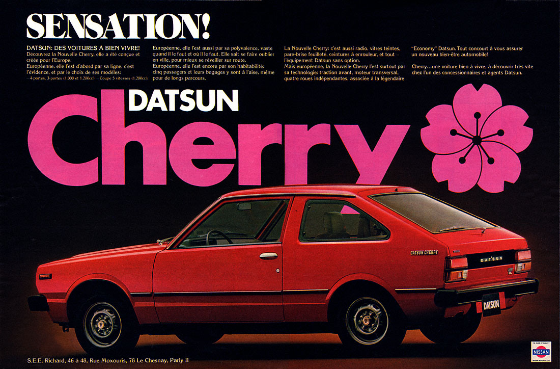 Advert Datsun 1979